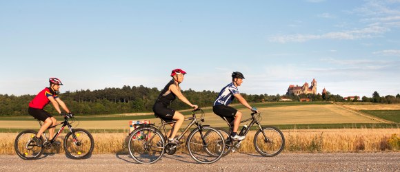 Radfahren im Weinviertel Donauraum, © Weinviertel Tourismus / Wurnig