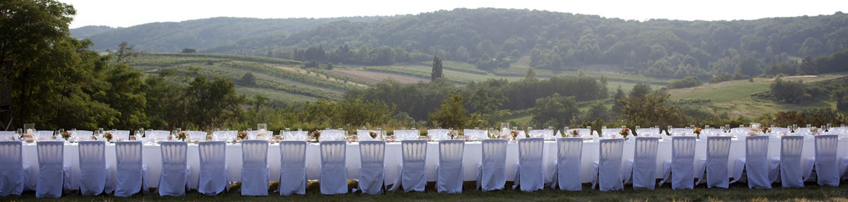 Tafeln im Weinviertel (Enzersfeld), © Weinviertel Tourismus / Wurnig